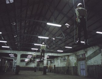 Figure 5. Swinging Memorandum, 20th Anniversary of Formosa Incident by Mei Dean-E, 1999 (Photo: Taipei Museum of Fine Art)