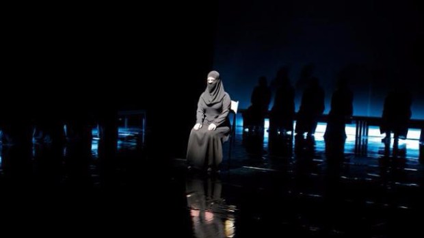 Syria Trojan women on stage Water Futures_Cynthia