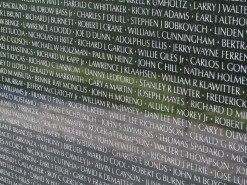 Image by Hu Totya of the Vietnam Veterans Memorial